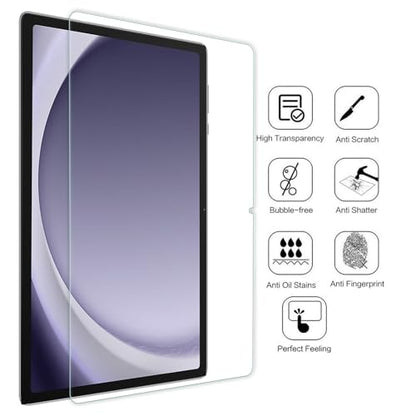 2Pcs Screen Protector Compatible with Samsung Galaxy Tab A9+ / A11 plus 11" - color: Samsung Galaxy Tab A9 plus 11"