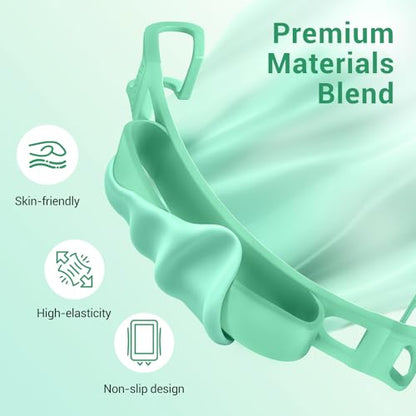 CoBak Secure Hand Strap for Ebook Reader, Lightweight, Elastic, Sage Green - color: Sage Green