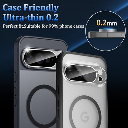 3 Pack Tempered Glass Camera Lens Protector for Google Pixel 9 Pro XL - size: Google Pixel 9 Pro XL