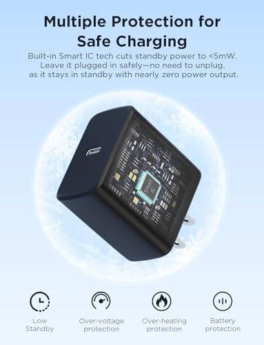 Essri 3Pack 60W Super Fast Charger for Samsung Galaxy S26 Ultra - color: Black, size: 3Pack 6+6+10Feet