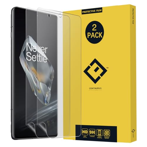 OCESTORE 2 Pcs Soft Hydrogel Screen Protector Ultra-Thin HD Clear Full Coverage Screen Protector Film for One Plus 12 5G (Not Tempered Glass)