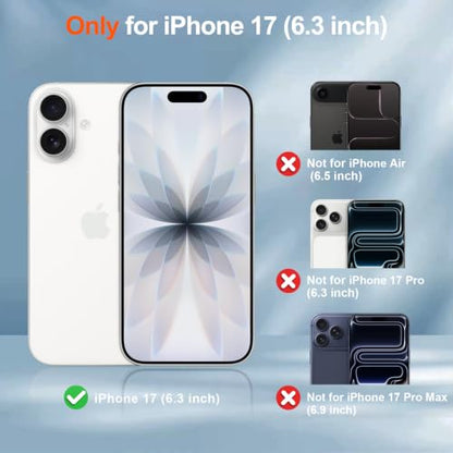 SUPFINE Silicone & Magnetic for iPhone 17 Case White - color: White, size: iPhone 17