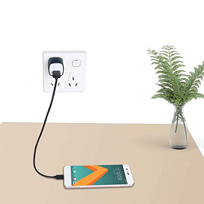 Wall Adapter, USB Wall Charger 6 Pack, UorMe 1A 5V Single Port USB Plug Power Adapter Compatible iPhone 14 Plus 13 12 11 Xs XR X 8, Samsung Galaxy S22 Ultra S22+ S22 A21 S10e S9 Note 20,Google Pixel 6 - color: 6-black