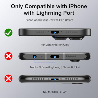 Wired Ear Buds Compatible for iPhone 14 Plus/14 Pro Max/13/12/11/XR/XS/X/8 - color: White
