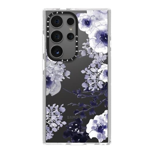 CASETiFY for Galaxy S24 Ultra Case - Impact Clear | Not Yellowing | 6.6 ft. Drop Protection | BLUE SPRING | Clear - color: BLUE SPRING, size: Galaxy S24 Ultra