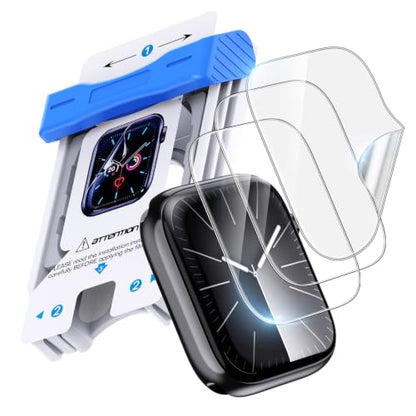 3Pcs for Apple Watch Series 7/8/9 Screen Protector 45mm - size: Series 7/8/9 45MM