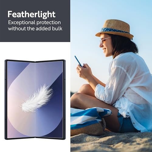 ArmorSuit 2+2 Pack Paper-Feel Texture Full Body Skin + Screen Protector for Samsung Galaxy Z Fold 6 MilitaryShield Paper-Feel Texture Matte Film - Made in the USA