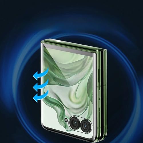 3pcs Dust-Proof Hydrogel film for Motorola Razr+ 2025 6.9" Soft TPU Screen Protector HD Clear Gel film Fingerprint-unlocked Ultra-thin Automatic Repair