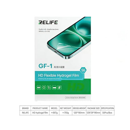 GF-1 Film Cutter Compatible HD Hydrogel Screen Protector Sticker - color: RL-GF-1