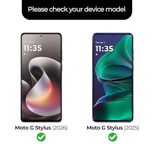 ArmorSuit 2 Pack Screen Protector for Motorola Moto G Stylus (2026/2025) Max Coverage MilitaryShield HD Clear Film - Made in USA