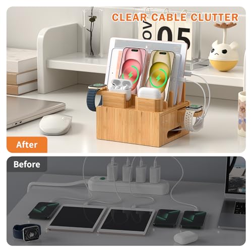 Pezin & Hulin Multiple USB Charging Station Including Charger HUB, 5 Cables