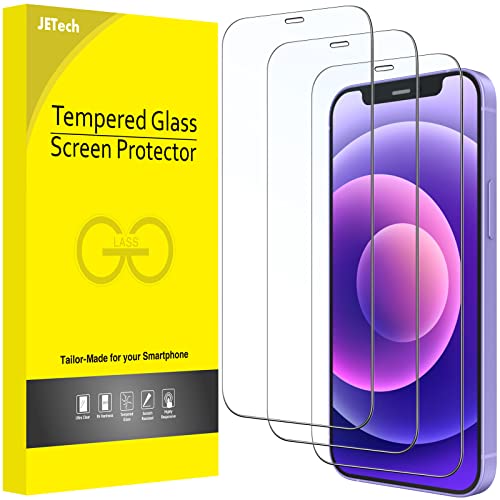 JETech Screen Protector for iPhone 12 mini, 3-Pack - size: iPhone 12 mini 5.4-Inch