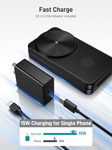 Wireless Charger for Apple, 3 in 1 Foldable Charging Station