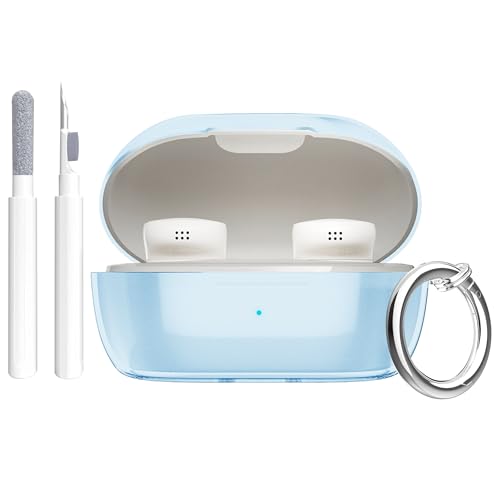 Aircawin for Bose New QuietComfort Earbuds Case Clear 2024 - color: Light Blue
