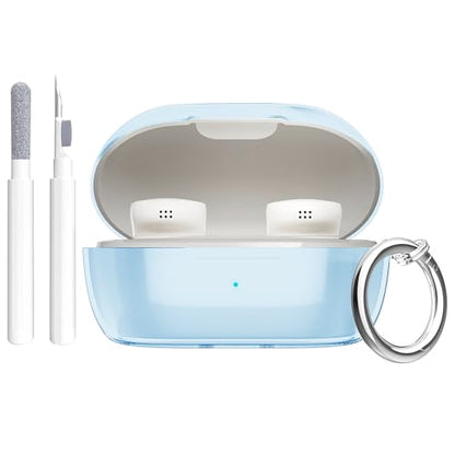 Aircawin for Bose New QuietComfort Earbuds Case Clear 2024 - color: Light Blue