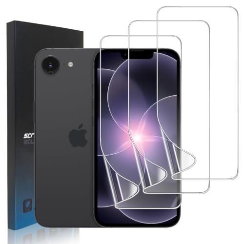 3 Pack for iPhone 16e / 17e Screen Protector Flexible Soft - size: iPhone 16e/17e