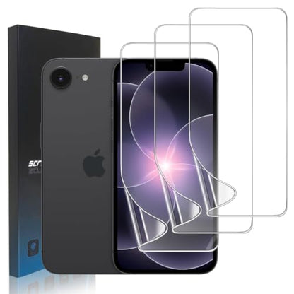 3 Pack for iPhone 16e / 17e Screen Protector Flexible Soft - size: iPhone 16e/17e