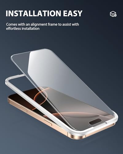 GIGIKISS 2 Pack for iPhone 16/15 Matte Screen Protector - size: for iPhone 16 6.1 inch - Matte