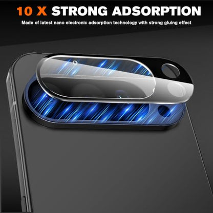 3 Pack for Google Pixel 9 Pro Camera Lens Protector - size: for Google Pixel 9 Pro