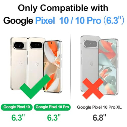 Shieldtop Compatible with Google Pixel 10 5G Wallet Case with Card Holder,Women Men RFID Blocking PU Leather Flip TPU Protective Cover Credit Card Slots,Phone Case for Pixel 10 Pro 6.3",Light Blue - color: Light Blue, size: Pixel 10 6.3"/10 Pro - 6.3"