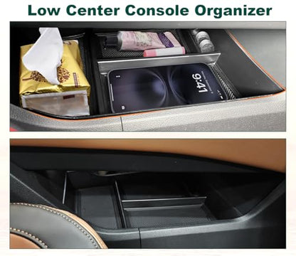 3PCS Center Console Organizer for 2021-2026 Nissan Rogue Accessories - size: for 2021-2026 Nissan Rogue