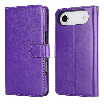 Bocasal Detachable Wallet Case Card Holder for iPhone 17 Air, Purple - color: Purple