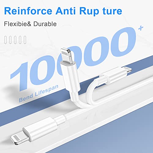 USB C to Lightning Cable, Compatible iPhone 14/13/12/11, Lightning Devices - color: white, size: 10ft