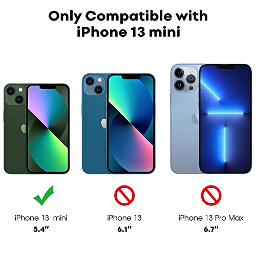 JETech Privacy Screen Protector for iPhone 13 mini, 2+2 Pack - size: iPhone 13 mini