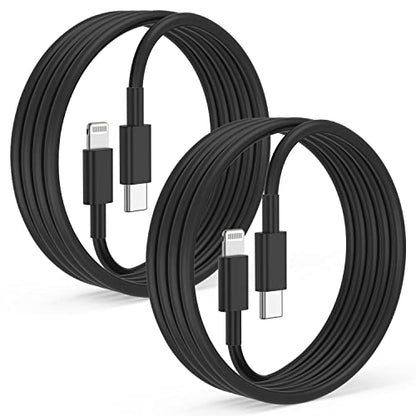 2Pack for iPhone14/13/12 Fast Charger Cable Black 6ft[Apple MFi Certified] - color: Black, size: 6 feet