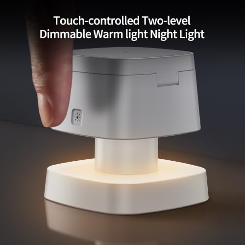 4 in 1 Magnetic Wireless Charging Station,15W Fast Charging with Adjustable Night Light,3 in 1 Wireless Charging Station for iPhone 17/16/15/14/13/12/11 Pro Max & Apple Watch,AirPods (White) - color: White