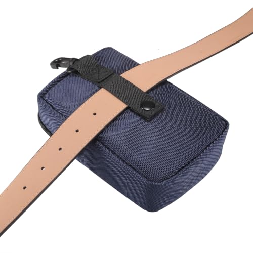 Multi-Functional Cell Phone Belt Holster, Water Repellent Nylon Crossbody Waist Bag Fits 7.2 Inch Phones, 4 Ways Wear Shoulder Hand Wrist Carry Pouch for Outdoor Travel Hiking(Blue) - color: Blue
