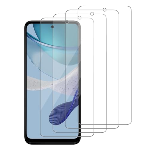 [4 Pack Glass Screen Protector Compatible for Motorola Moto G 5G (2023) / XT2313 [9H Hardness]-HD Screen Tempered Glass, Scratch Resistant,Easy Install [Case Friendly] - size: Moto G 5G (2023)