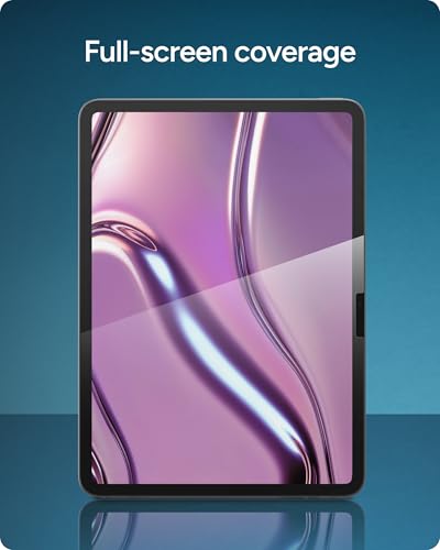 ZAGG Glass Elite Screen Protector for iPad 11-inch (A16) & iPad 10.9-inch (10th Gen) - 5X Stronger Tempered Glass, Smudge-Free, Easy Installation, Eco-Friendly with Recycled Glass - size: iPad 11-inch (A16), style: Glass Elite