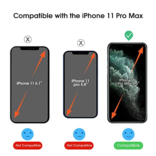 amFiIm OneTouch for iPhone 11 Pro Max Screen Protector 6.5" Tempered Glass - size: IPH11P-6.5"