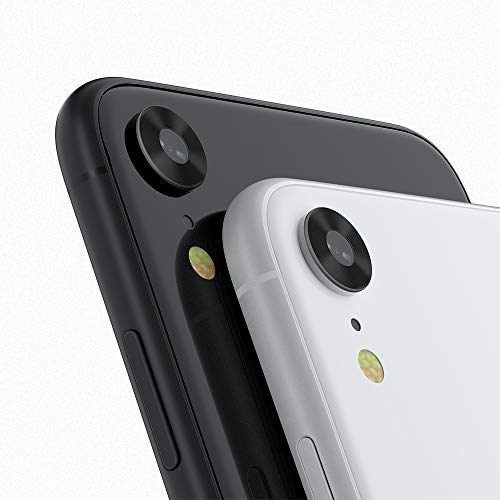 For iPhone XR Camera Lens Protector - [2 Pack] Premium Aluminum Alloy Back Rear Camera Lens Screen Cover Case Shield - Black - color: Black-iPhone XR