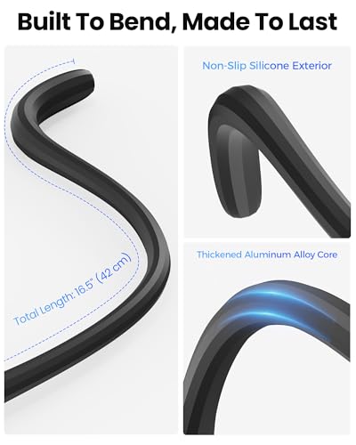 Flexible Phone Holder for Treadmill, Magnetic Gooseneck Cell Phone Mount - size: Long