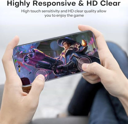 OMOTON 3+2 Pack for Google Pixel 11 Screen Protector 6.3-inch - size: Pixel 11-6.3 inch