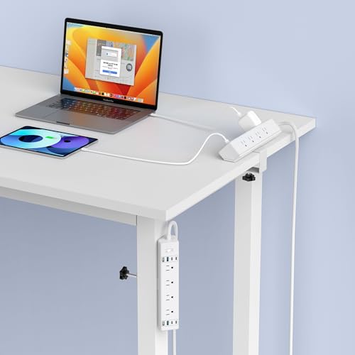 Jgstkcity Desk Clamp Power Strip 40W USB C,8 Outlets,8 USB,6FT,White - color: White, size: 6FT Length