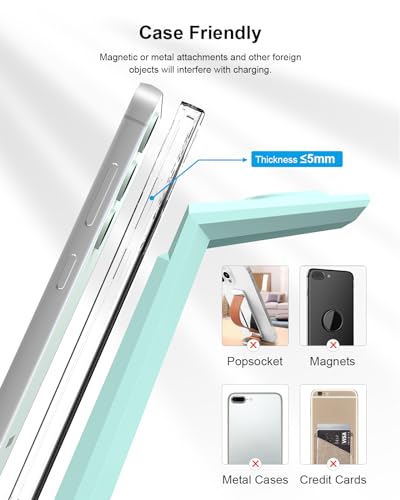 NANAMI 3 in 1 Wireless Charger for Samsung Phone and Watch, Galaxy S26/S25 - color: Green