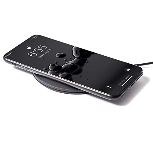 TYLT Shield 2 Pack Wireless Charger Pad | Wireless Charging Station | Qi-Certified 10W Max Universal Fast Wireless Charging Pad Compatible to Apple, Samsung, Wireless Buds, and Other Capable Devices