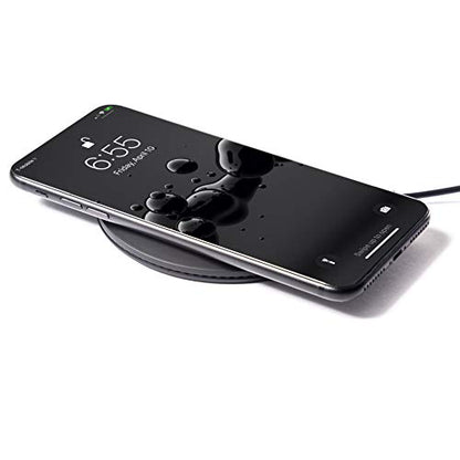 TYLT Shield 2 Pack Wireless Charger Pad | Wireless Charging Station | Qi-Certified 10W Max Universal Fast Wireless Charging Pad Compatible to Apple, Samsung, Wireless Buds, and Other Capable Devices