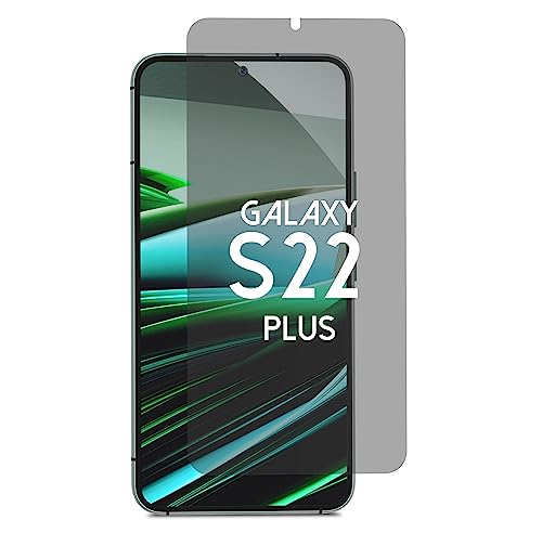 Privacy Screen Protector for Galaxy S22 Plus - Blue Light Blocking Film 6.6" with Alignment Tool Kit [1 Pack] - Support Fingerprint Unlock/Cell Phone Private, Scratch Resistant Film - size: Galaxy S22+