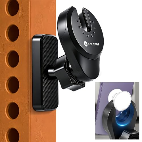KALAPOP Magnetic Phone Holder for Socket Grip,Work with Pop Socket for MagSafe & Adhesive Phone Grip/Stand,360°Adjustable Strong Magnet (Magnetic Holder)