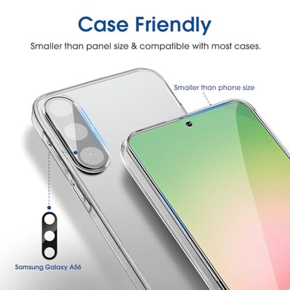 amFilm OneTouch for Samsung Galaxy A56 Screen Protector Tempered Glass - size: A56-6.7"