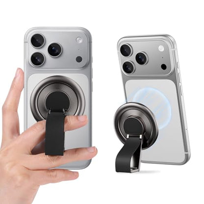 2026 Fourpillars for MagSafe Phone Grip Kickstand with Silicone Strap Stand