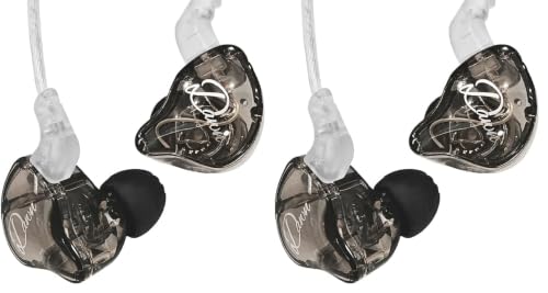 KZ Dawn IEM Earphones for Musicians, 3.5mm in-Ear Monitor Headphones no Mic, Noise Isolating Wired Earbuds for Studio, Gaming & All-Day Wear (Pack of 2) - size: 3.5mm No Mic (Pack of 2)