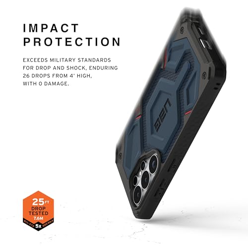 URBAN ARMOR GEAR UAG for Samsung Galaxy S26 Ultra Case 6.9" Monarch Pro - Magnetic Charging Compatible Rugged Military Drop Tested Protective Cover, Kevlar Mallard - color: Monarch Pro - Kevlar Mallard