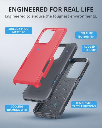 for Motorola Moto G 2026 2025 / G Play 2026 Case Bright Red - color: Bright Red