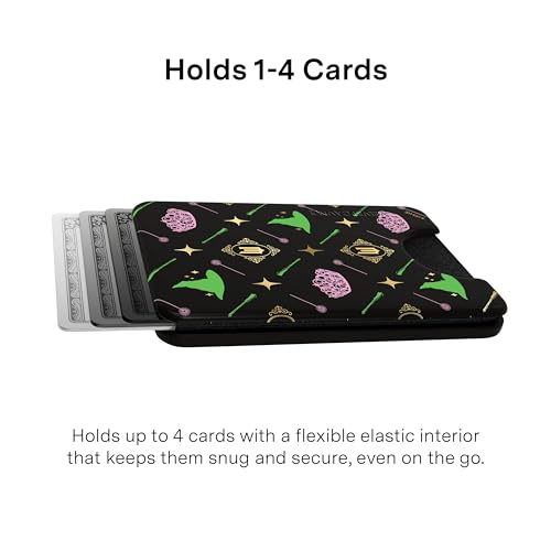 VELVET CAVIAR compatible with MagSafe Wallet 2.0 | Magnetic Card Holder Wallet for iPhone 17/16/15/14/13/12 or Phone Cases compatible with MagSafe | Best Witches - color: Best Witches