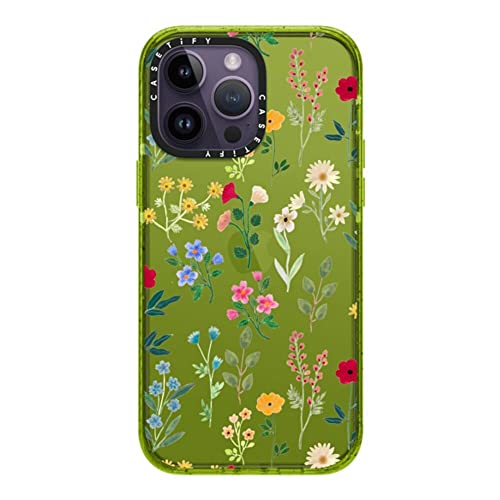 CASETiFY for iPhone 14 Pro Max Case - Impact | Slim Fit | 8.2 ft. 4x Military Grade Drop Protection | Spring Botanicals 2 | Kiwi - color: Spring Botanicals 2, size: iPhone 14 Pro Max (Non-Magsafe)